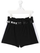 Dkny Kids Teen Belted Shorts - Black