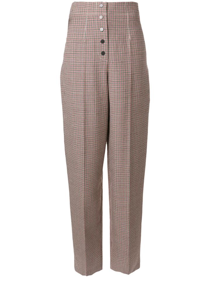 Blumarine Tailored Trousers - Pink & Purple