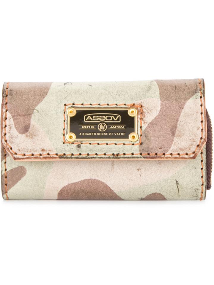 As2ov Camouflage Key Case - Multicolour