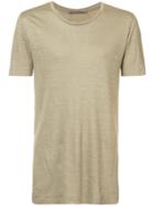 Daniel Andresen Raw Hem T-shirt - Green