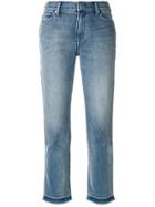 Burberry Raw Edge Faded Jeans - Blue