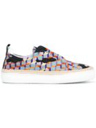 Pierre Hardy Cube Print Espadrilles - Multicolour