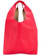 Maison Margiela Foldover Oversized Tote - Red