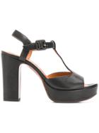 Chie Mihara Favia Platform Sandals - Black