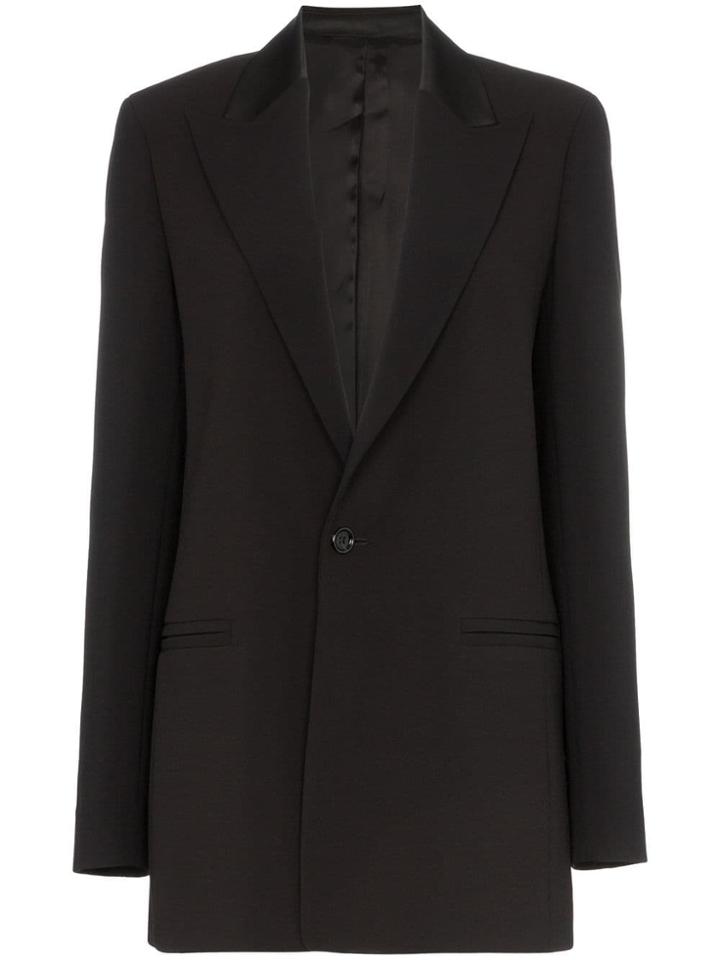 Joseph Trenton Single-breasted Blazer Jacket - Black