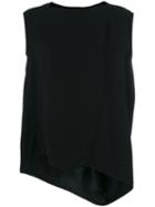 Rick Owens - Square Neck Top - Women - Acetate/viscose - 42, Black, Acetate/viscose