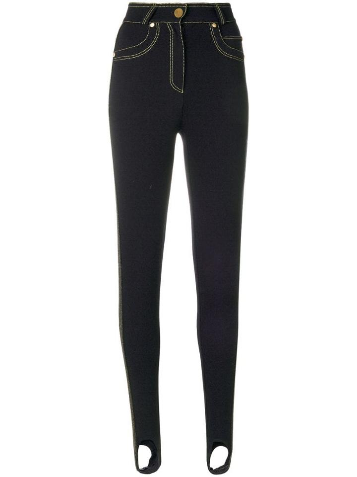 Versace Pre-owned Ankle Skinny Jeans - Blue