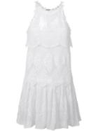 Ermanno Scervino Tiered Lace Dress