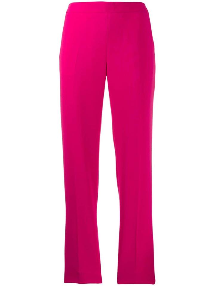 Alberto Biani Tailored Cropped Trousers - Pink