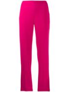 Alberto Biani Tailored Cropped Trousers - Pink