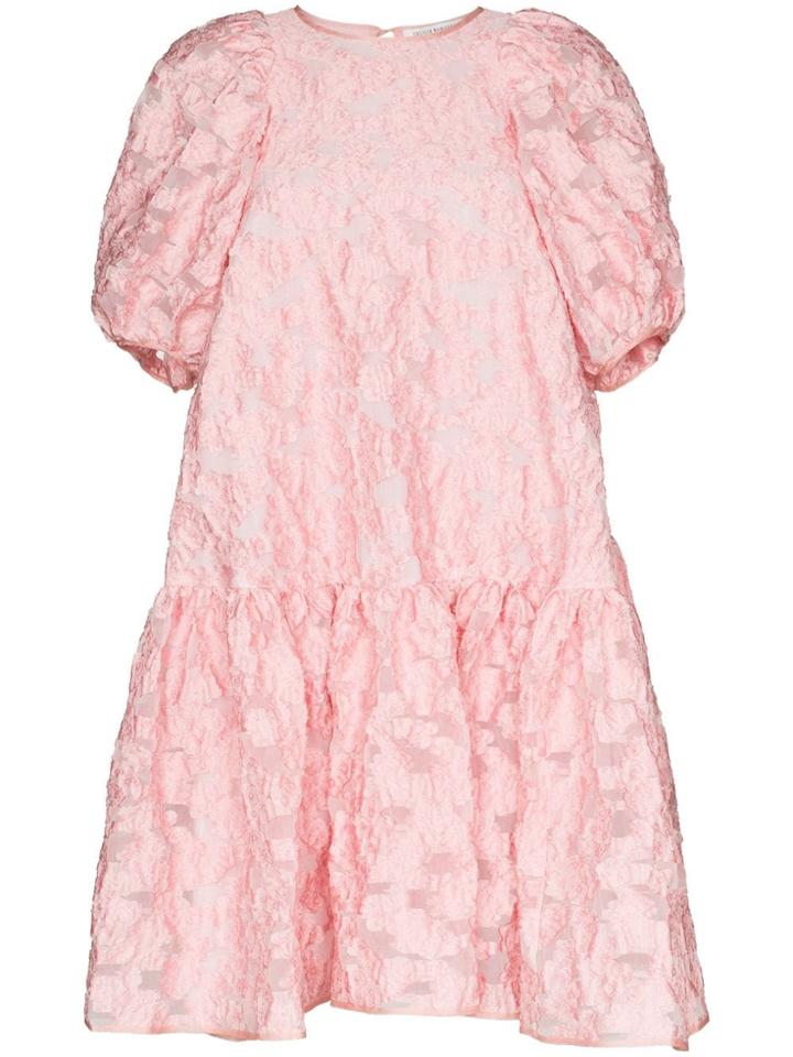 Cecilie Bahnsen Alexa Puff Sleeve Dress - Pink