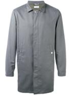 Brunello Cucinelli Single Breasted Coat, Men's, Size: 54, Brown, Polyester/nylon/cupro