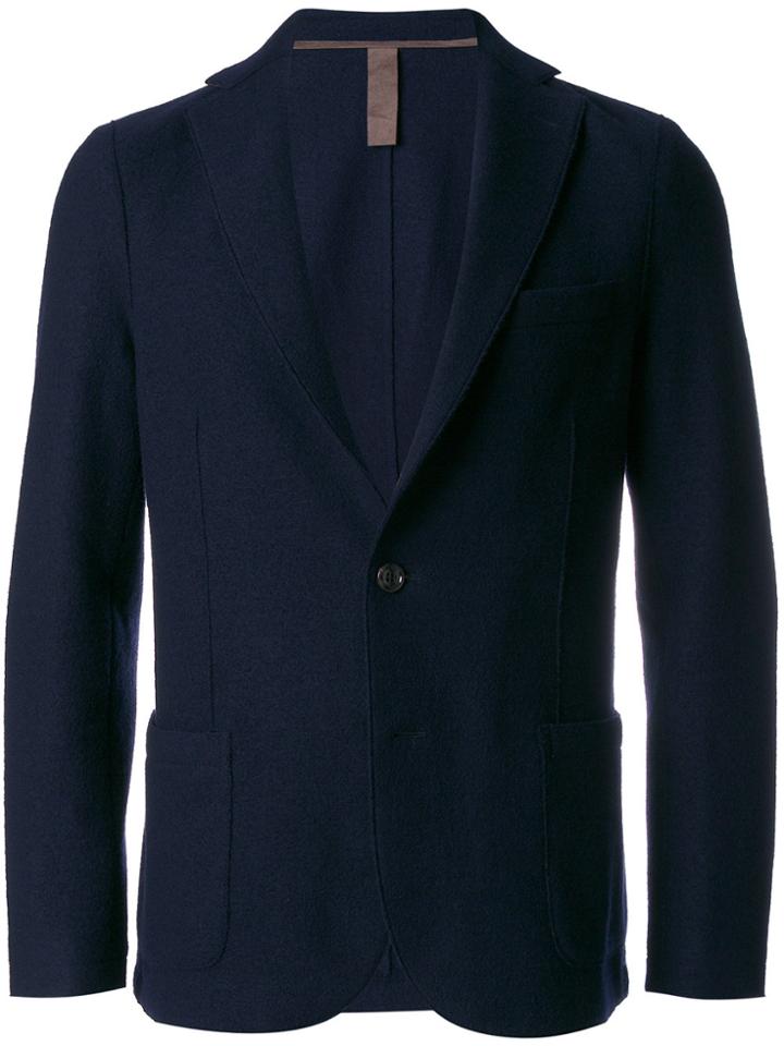 Eleventy Patch Pocket Blazer - Blue