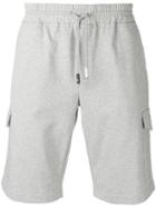 Eleventy Cargo Pocket Track Shorts, Men's, Size: Xxl, Grey, Cotton