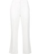 T By Alexander Wang Cropped Trousers - White