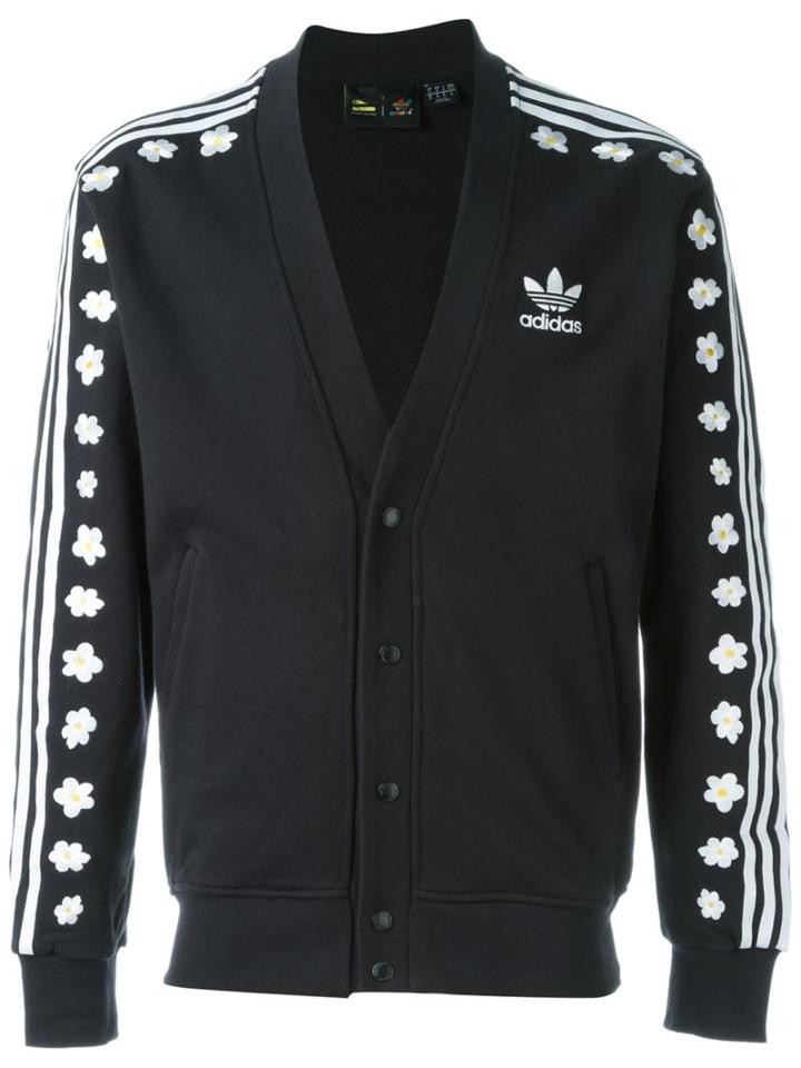 Adidas Floral Applique Track Jacket