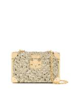 Luis Negri Box-style Clutch - Gold