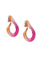Annelise Michelson Medium Broken Chain Earrings - Pink