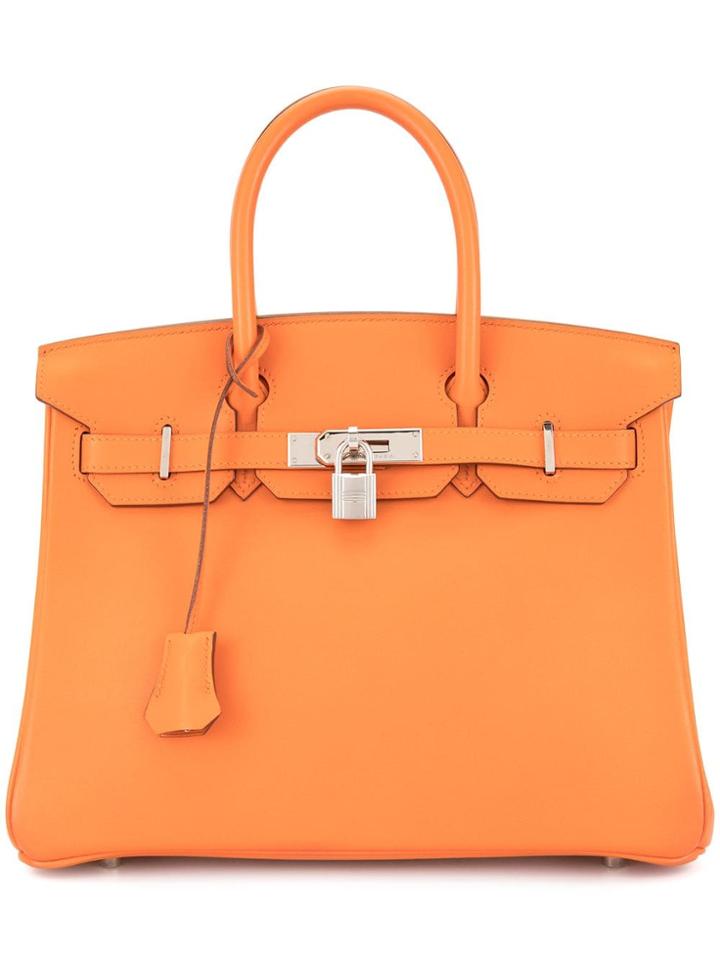 Hermès Vintage Birkin 30 Hand Bag - Orange