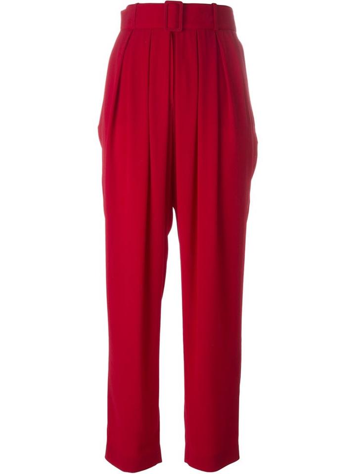 Antonio Marras Belted High Waist Trousers