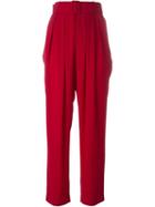 Antonio Marras Belted High Waist Trousers