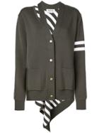 Monse Cut-out Detail Cardigan - Green