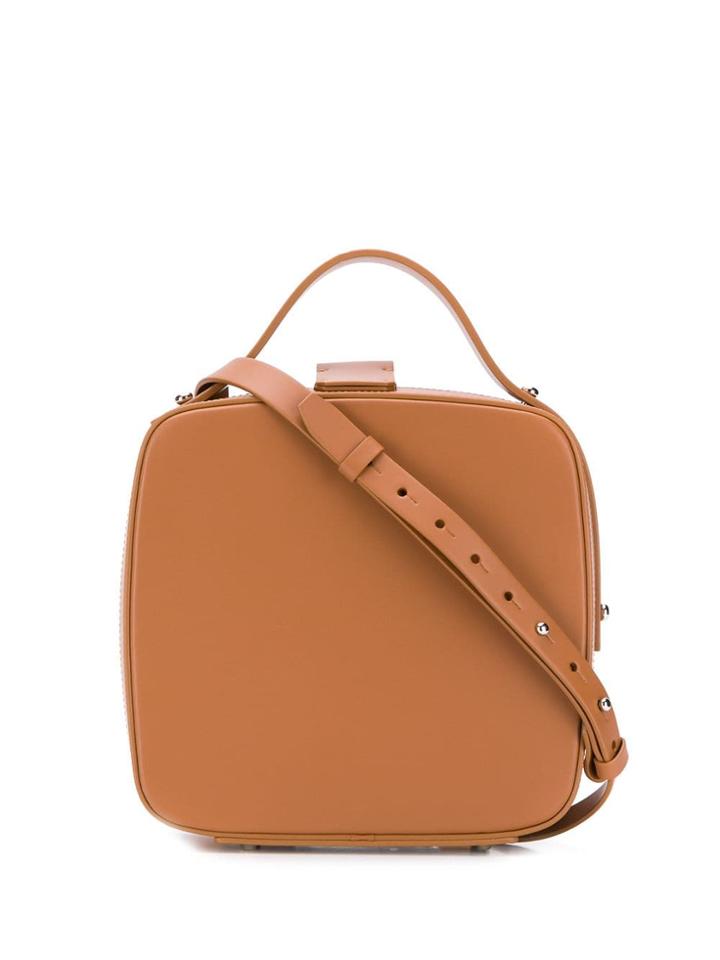 Nico Giani Box Tote Bag - Brown