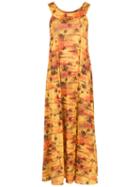 Lygia & Nanny Printed Manati Dress - Yellow