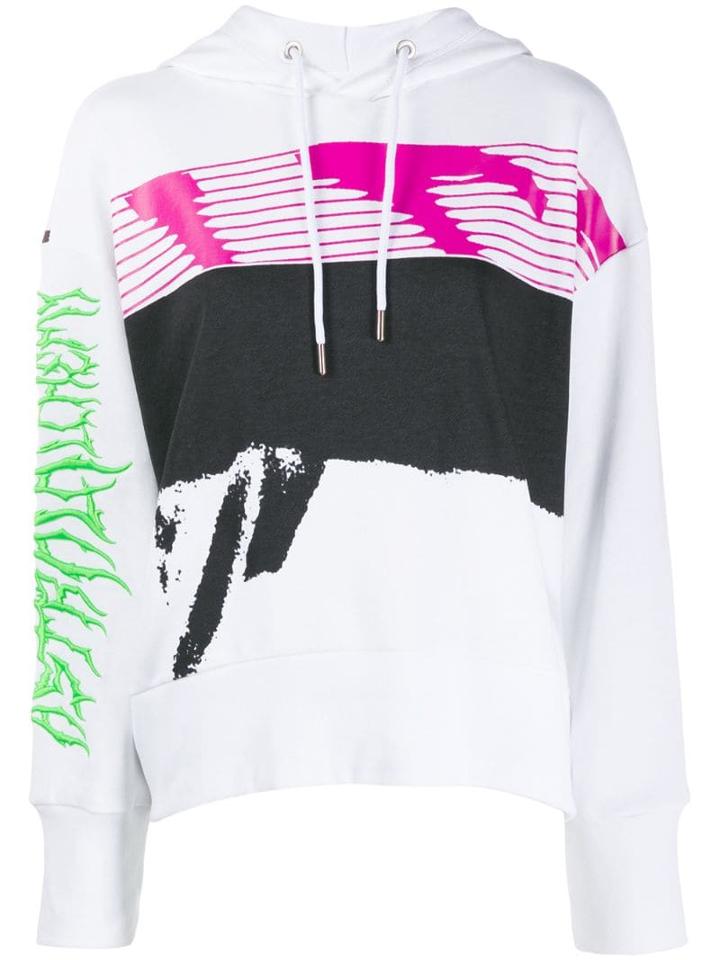 Diesel F-magdalena Printed Hoodie - White