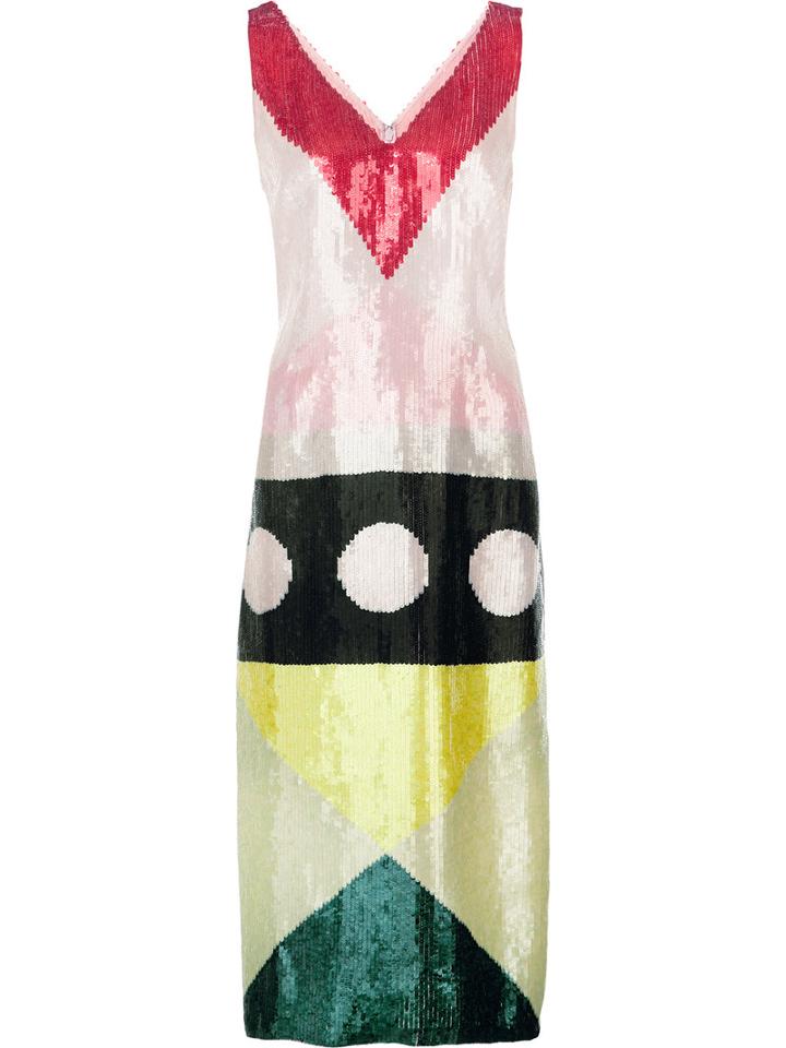 Novis - 'pixley' Sequin Dress - Women - Silk/sequin - 4, Silk/sequin