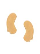 Nina Ricci Vintage 1980s Clip-on Earrnigs - Gold