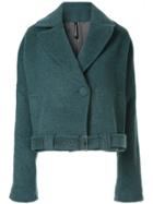 Taylor Belted Covet Jacket - Blue