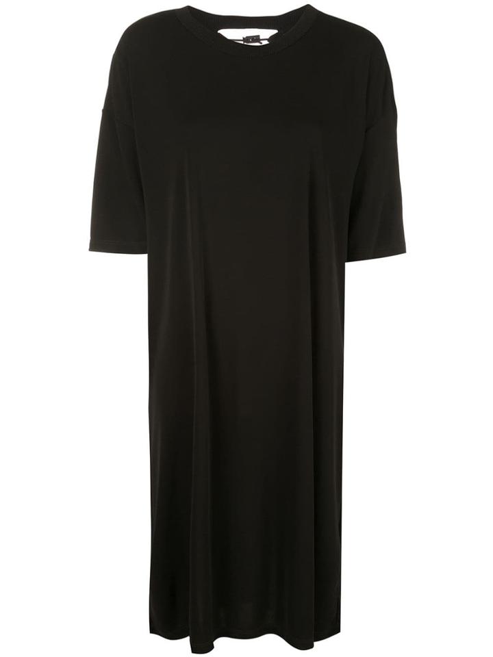 Maison Margiela Open Back T-shirt Dress - Black