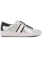 Michael Kors Collection Panelled Sneakers - Silver