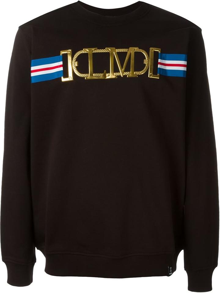 Love Moschino Logo Plaque Sweatshirt
