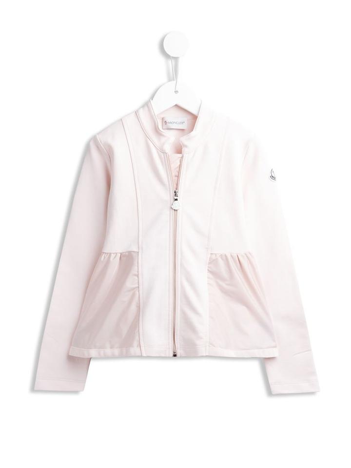 Moncler Kids Flared Jacket, Girl's, Size: 8 Yrs, Pink