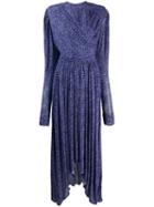 Isabel Marant Jucienne Printed Dress - Blue
