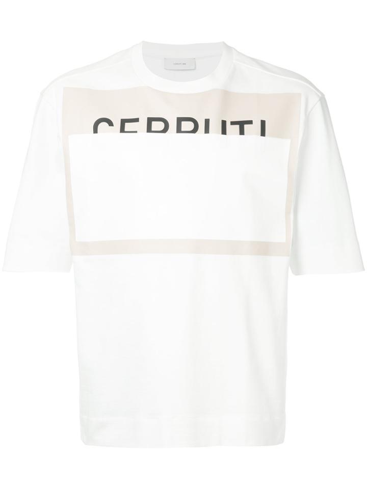 Cerruti 1881 Logo Print T-shirt - White