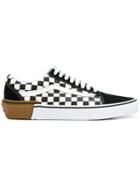 Vans Gum Block Old School Check Sneakers - Black