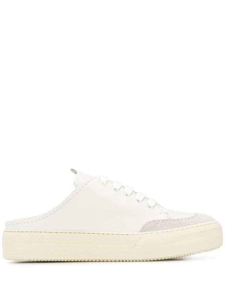 Sunnei Sabot Low-top Sneakers - White