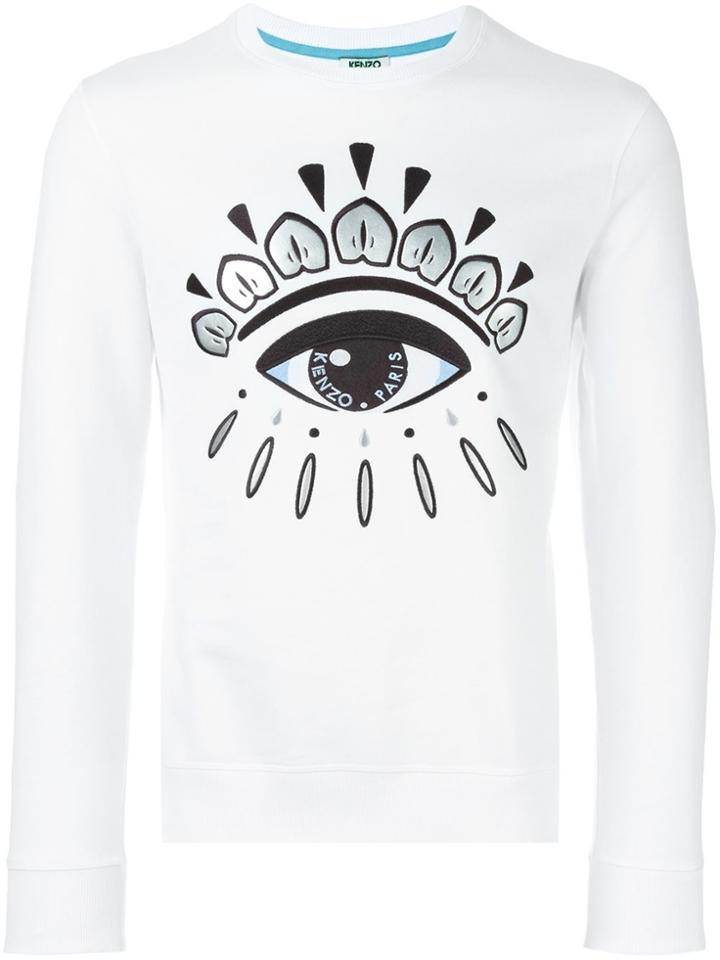 Kenzo Eye Sweatshirt - White