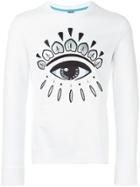Kenzo Eye Sweatshirt - White