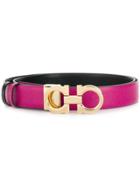 Salvatore Ferragamo Chunky Buckle Belt - Pink