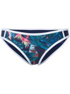 Duskii Tropical Print Bikini Bottom - Multicolour