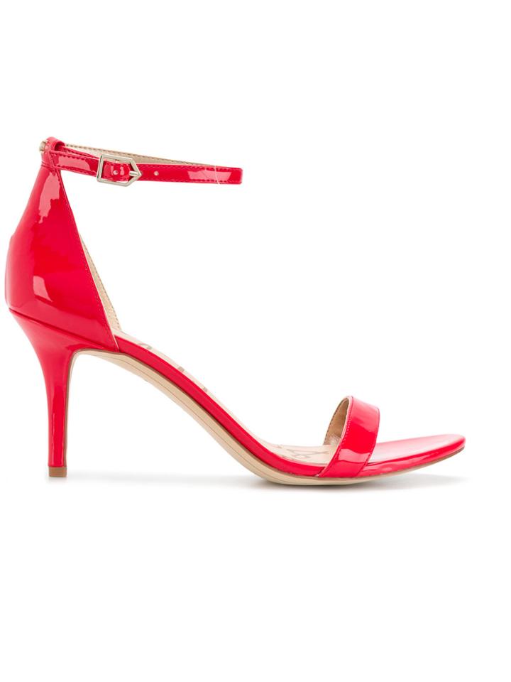 Sam Edelman Minimal Stiletto Sandals - Red