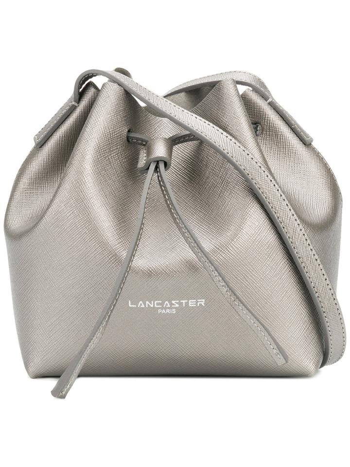 Lancaster Mini Bucket Bag - Metallic