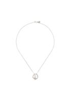 V Jewellery Rose Pendant Necklace - Grey