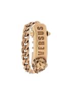 Versus Logo Plate Bracelet - Gold
