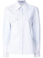 Stella Mccartney Checked Fitted Shirt - Blue