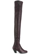 Stouls Thigh High Boots - Pink & Purple